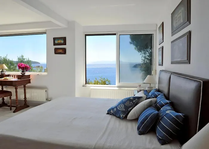 Super Luxury Skiathos Seven Stunning Bedroom Daphne * Achladies (Skiathos)