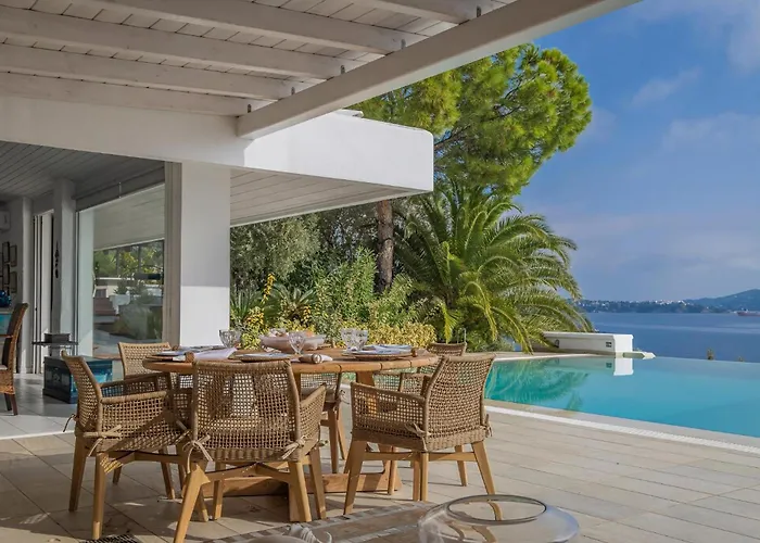 Super Luxury Skiathos Seven Stunning Bedroom Daphne * Achladies (Skiathos)